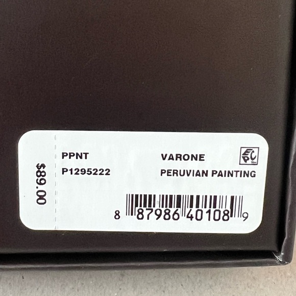 NWT Patricia Nash Leather Varone DOUBLE Zipper Wristlet/Clutch Peruvian … - Picture 3 of 8